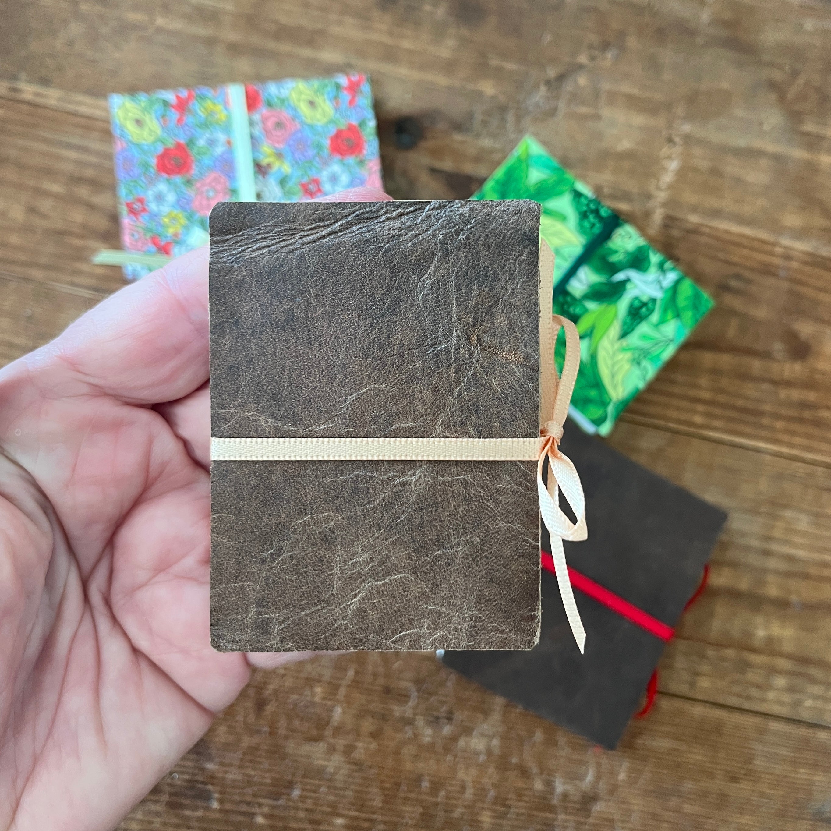 Accordion / concertina mini journal - blank pages