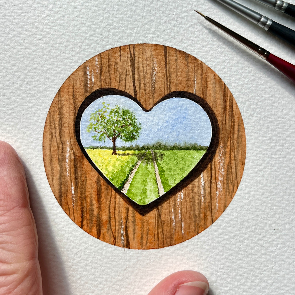 Through the peephole