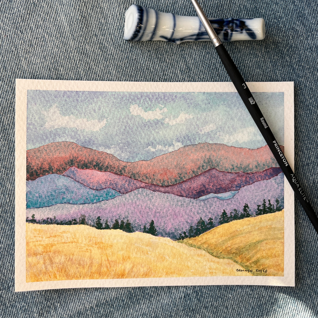 Granulated landscape