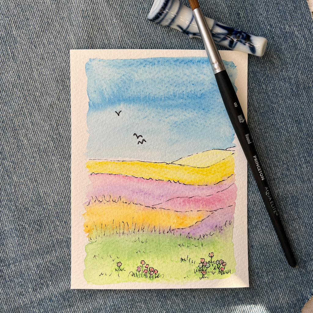 Simplistic landscape