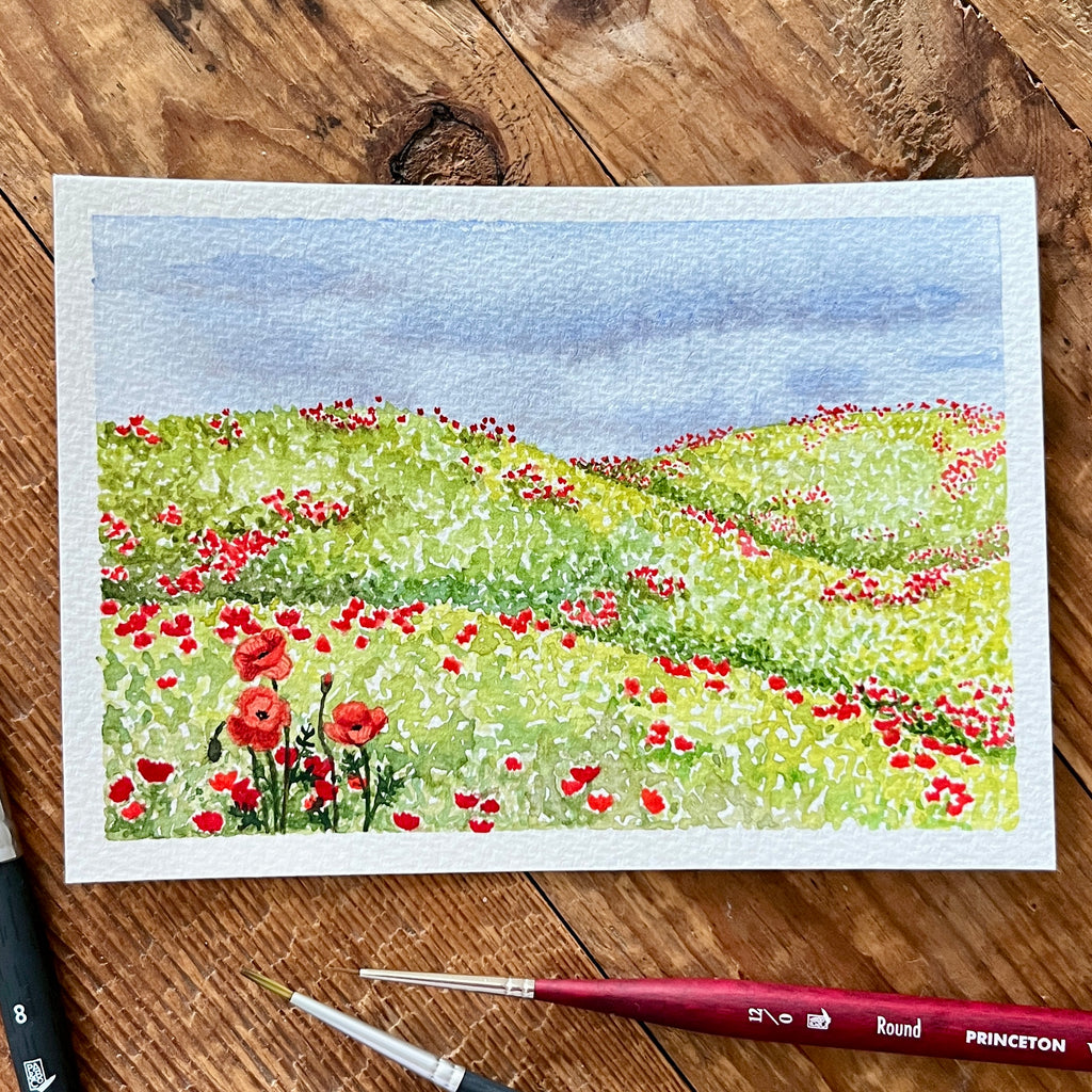 Florals in the countryside