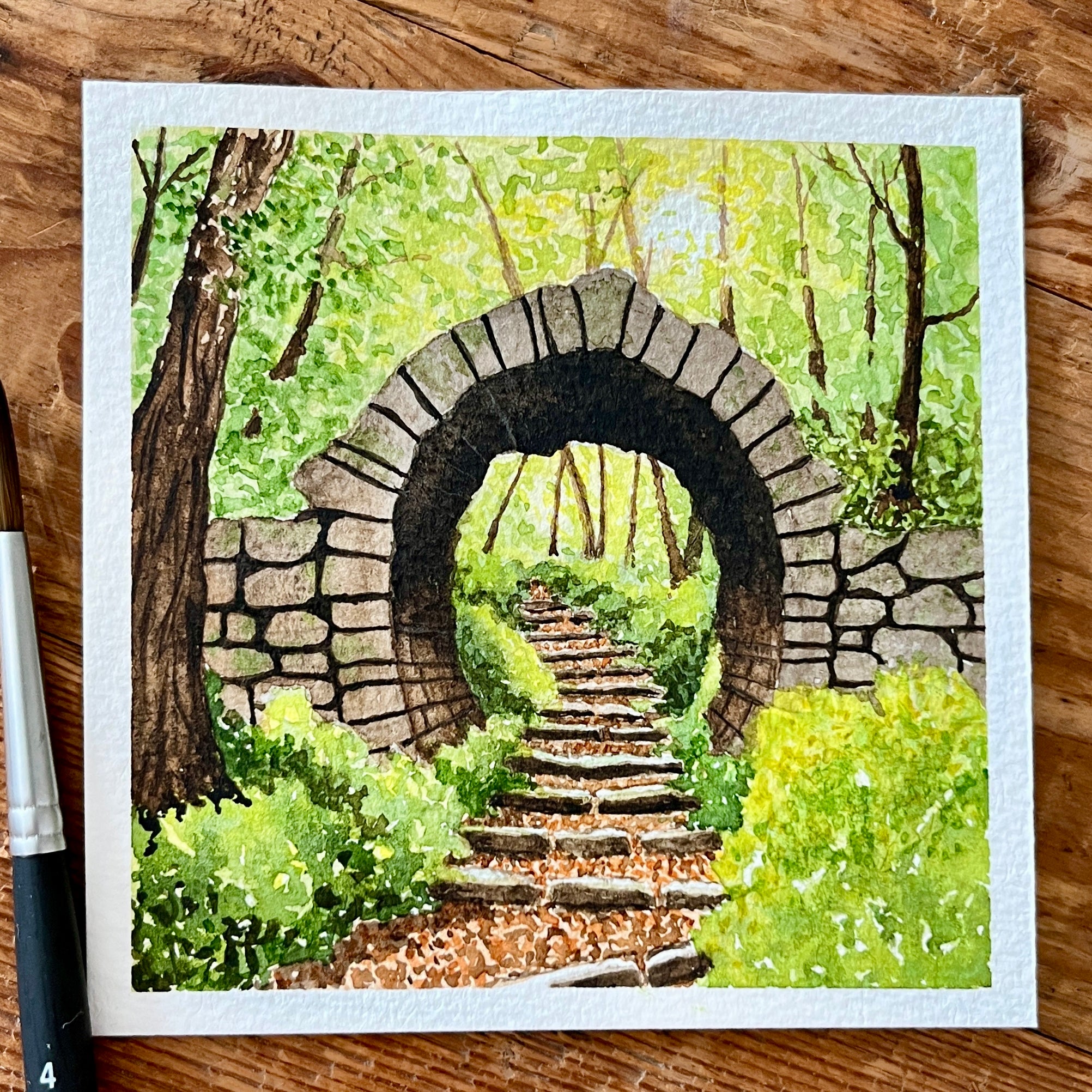 Forest archway