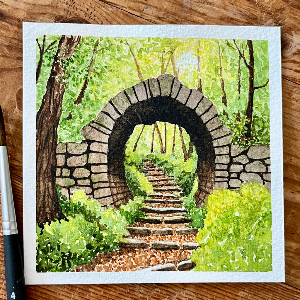 Forest archway