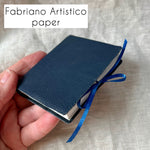 Maxi handmade journal in genuine leather - blank pages