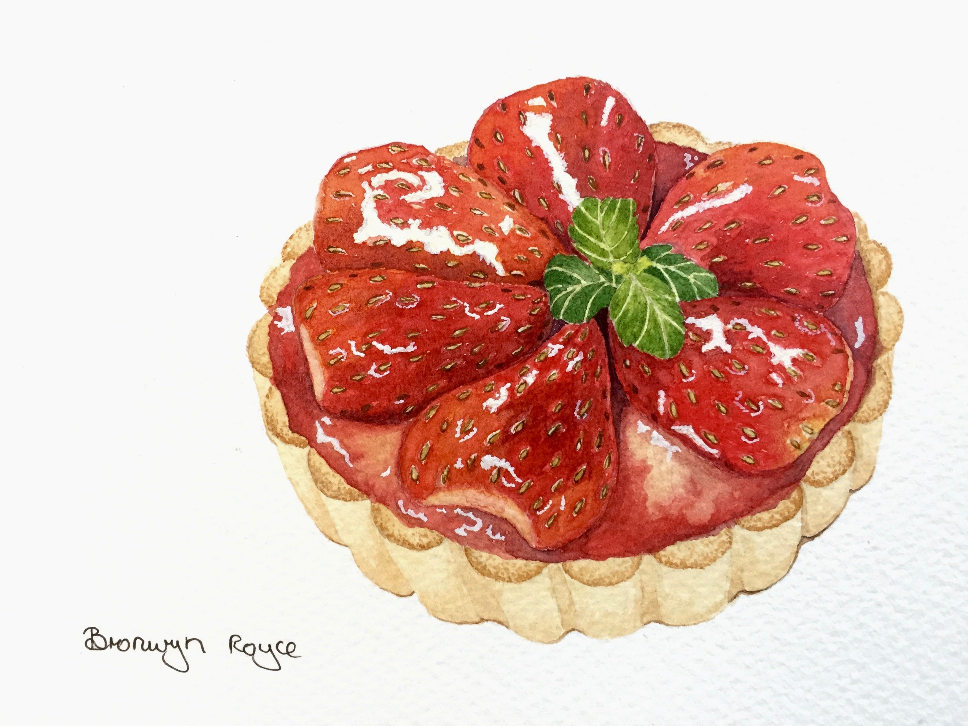 Strawberry tart